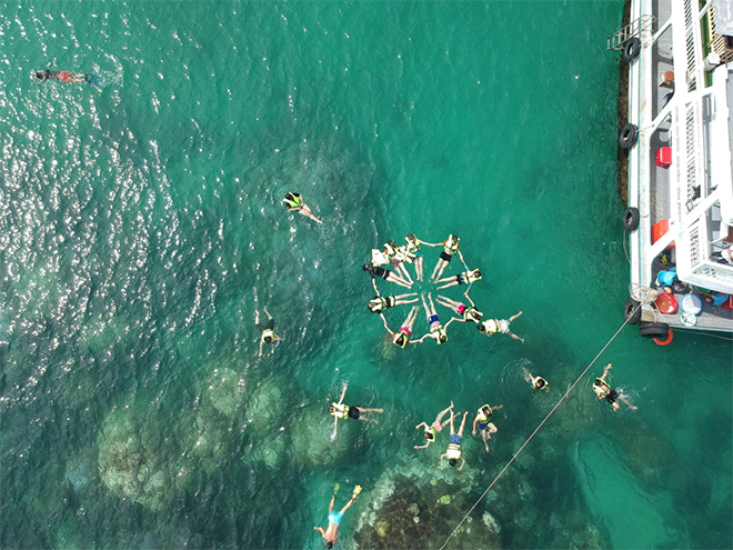 プライベートボート3島巡りツアー モンタイ島＋ガムギ島＋マイルット島（昼食付き）